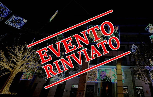 Rinviata l’inaugurazione delle Luminarie Salerno 2021