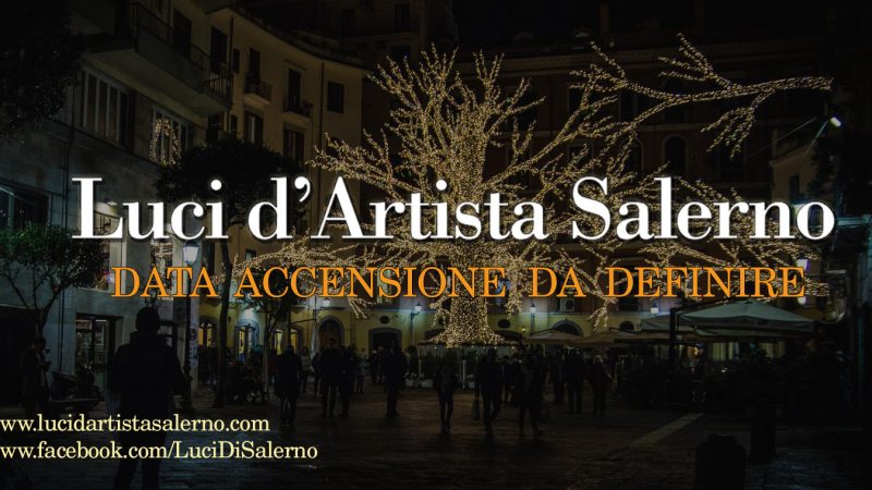 Nuovo incontro lunedì 29 novembre per il decidere la data dell’accensione delle Luminarie di Salerno 2021