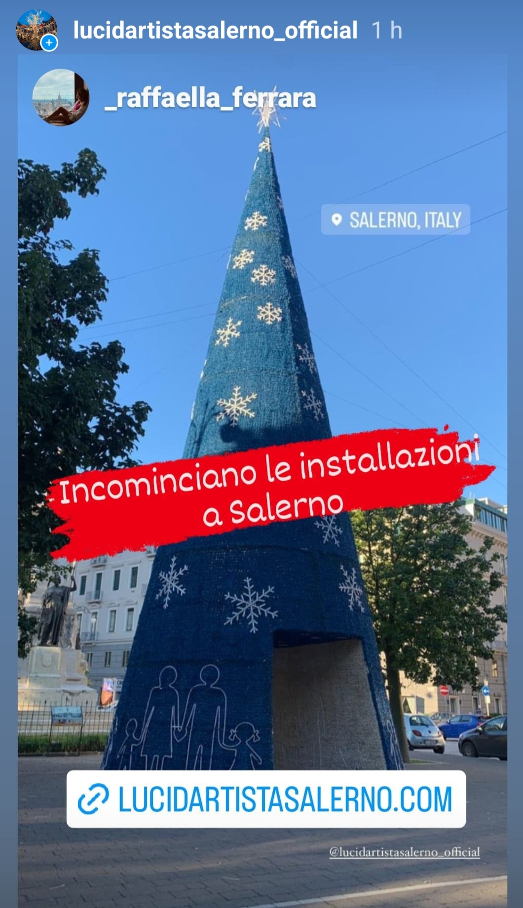 E’ partita l’installazione delle Luminarie di Salerno