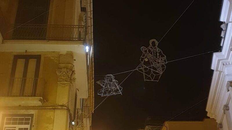 Nuove installazioni nel centro storico di Salerno
