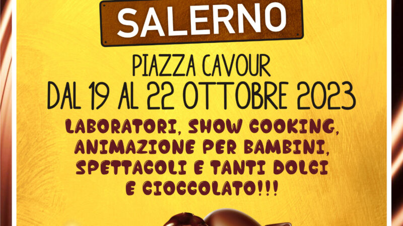 A Salerno dal 19 al 22 ottobre “Chocoland la Terra dei Golosi”