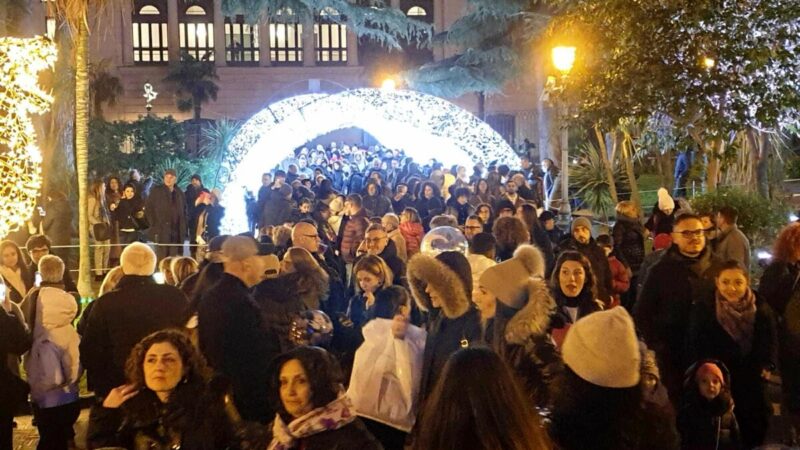 Record di presenze a Salerno nel primo weekend di dicembre 2023