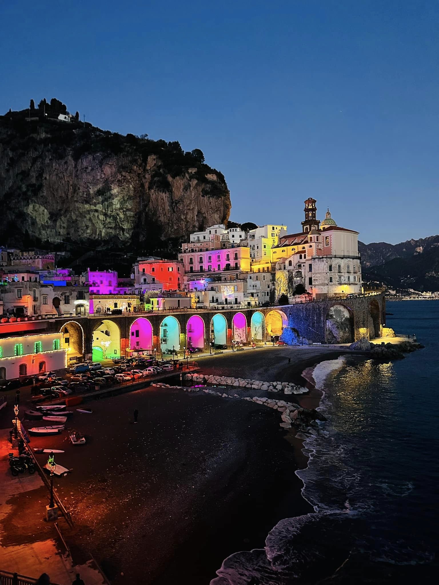 La Costiera Amalfitana e le sue luminarie