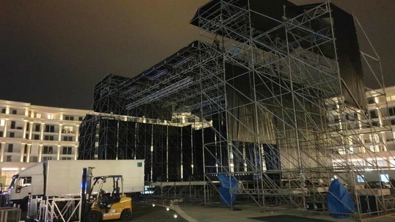 Tutto pronto per il Capodanno 2024 in piazza della Libertà a Salerno