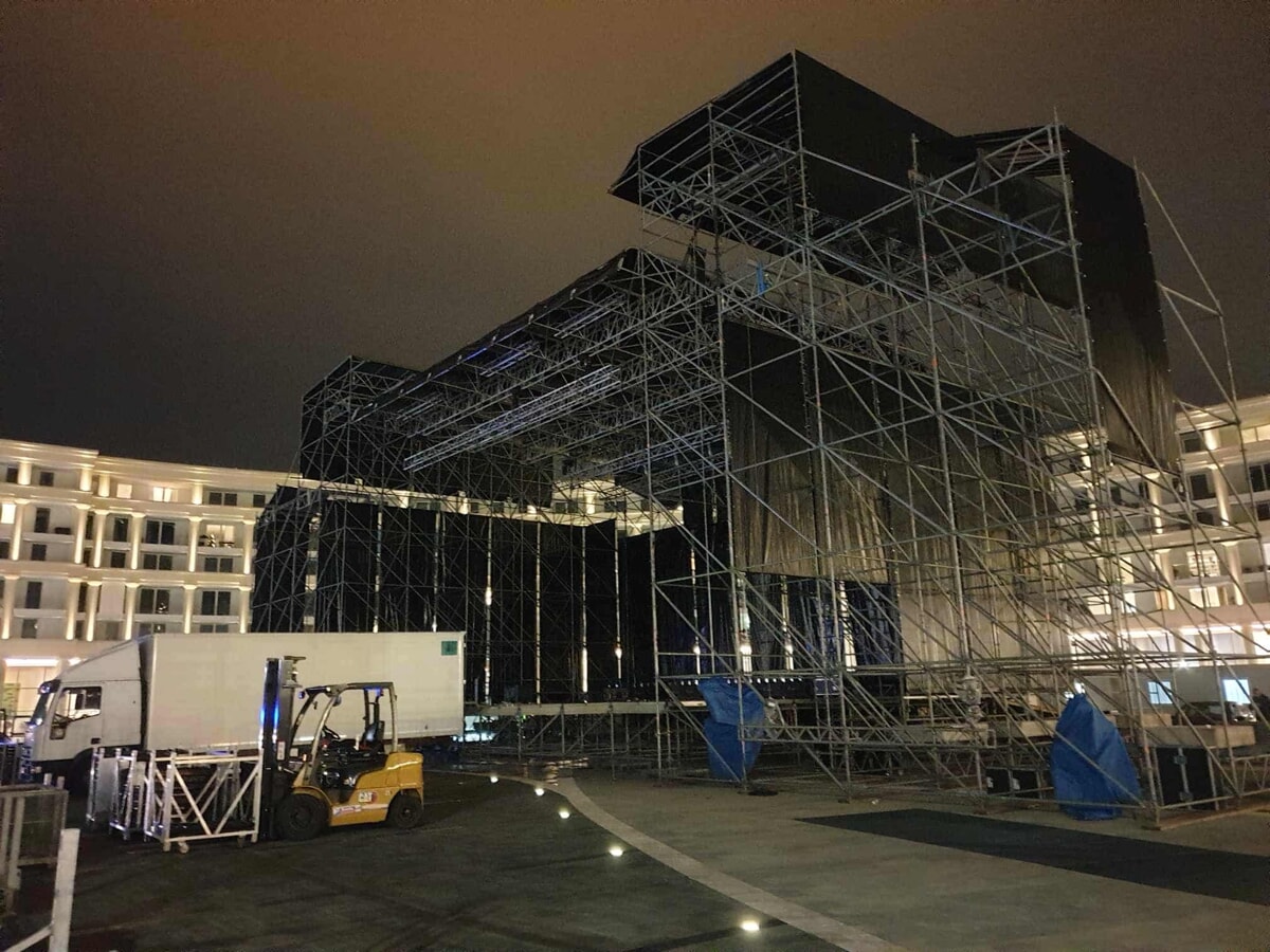 Tutto pronto per il Capodanno 2024 in piazza della Libertà a Salerno