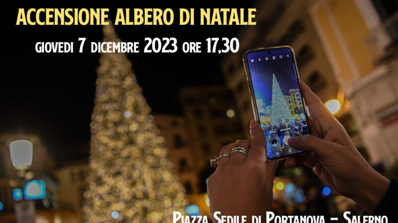 Accensione Albero di Natale 7 dicembre 2023 ore 17:30