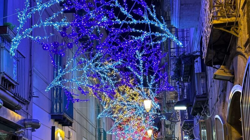 Salerno e le sue Luci d’Artista superano l’ennesimo esame da parte dei tanti turisti accorsi in città