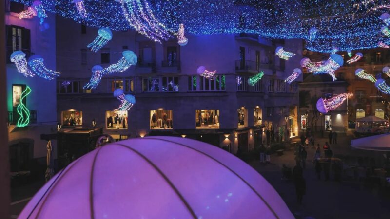 Il 21 gennaio 2024 ultima notte con le Luci d’Artista di Salerno