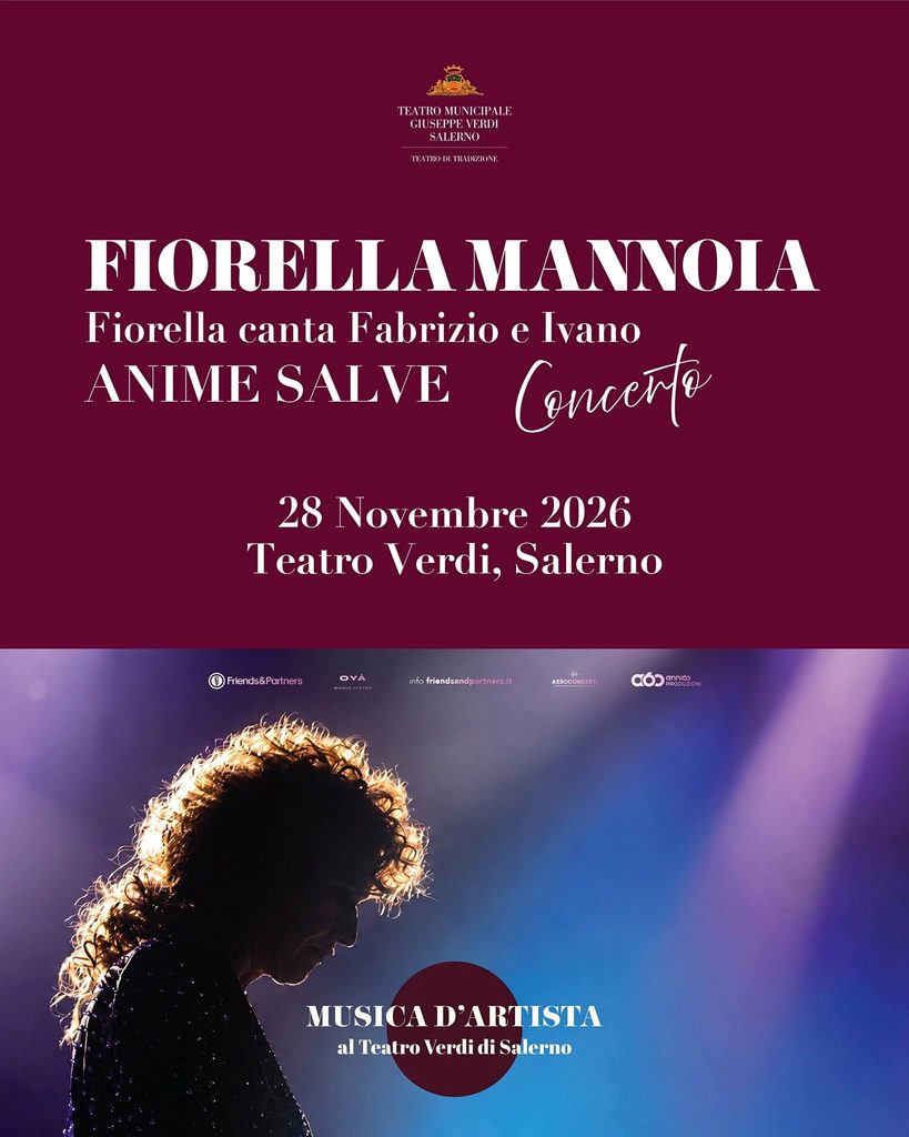 Musica d'Artista Salerno 2026/2027 - Fiorella Mannoia