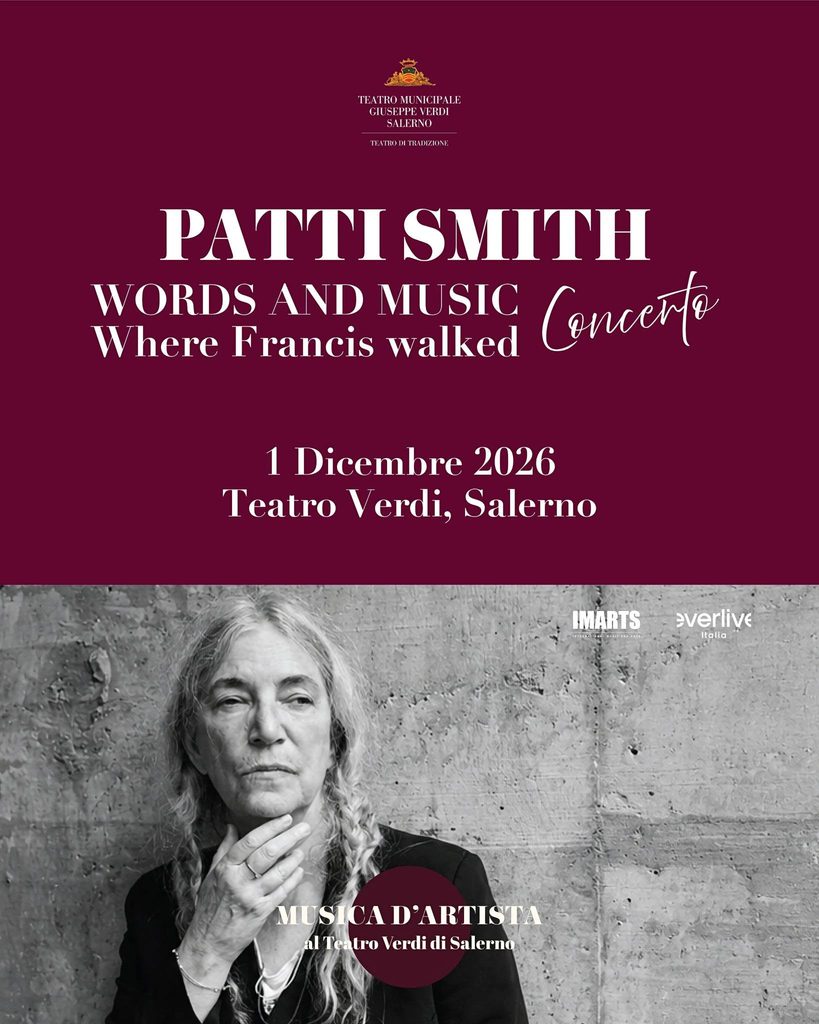 Musica d'Artista Salerno 2026/2027 - Patti Smith